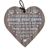 Hjemix | Vennskap Trevedheng Juletre Dekor