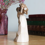 Hjemix | Engelen av vennskap hund monument figur figurine