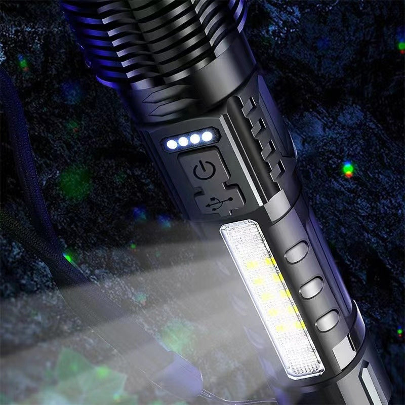 Hjemix | Langdistanse hvit laser ultra-lysstyrke lommelykt