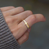 Hjemix | Never Quit Cross Ring