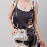 Hjemix | Diamant Snøre bøtteveske