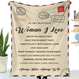 Hjemix | Trykt flanellinnpakningspledd