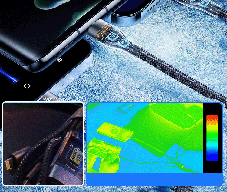 Hjemix | Super Rask Lading 3-i-1 Datakabel