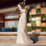 Hjemix | Engelen av vennskap hund monument figur figurine