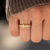 Hjemix | Never Quit Cross Ring