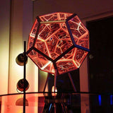 Hjemix | Infinity Dodecahedron LED Nattlys Kunst Bordlampe