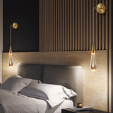 Hjemix | LumeTear Luksus LED Vegglampe | Tåreformet Design | Dimbar | For Soverom & Stue