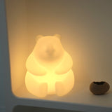 Hjemix | Moderne Kreativ Bjørn PE LED Bordlampe for Stuen
