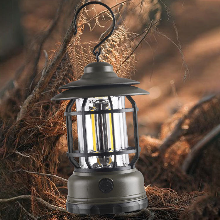 Hjemix | Moderne Industrielle Bærbare USB Oppladbare Campinglampe Hestelampe For Utendørs