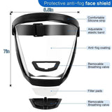 Hjemix | Full Face Protection Transparent Ansiktsskjold