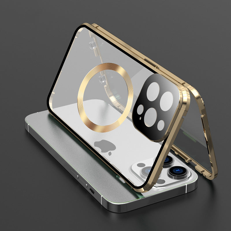Hjemix | Full beskyttelse metallramme etui for iPhone