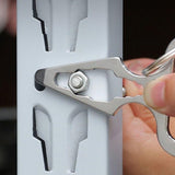 Hjemix | Utendørs Multifunksjonell Nøkkelring