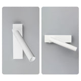 Hjemix | LumeFocus Rek rektangulær LED Vegglampe | Justerbar Vinkel | Minimalistisk Design | Leselampe | Varmt Lys