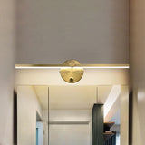 Hjemix | Nordisk Minimalist Aluminium Lang Stangbryter LED Speil Vegglampe