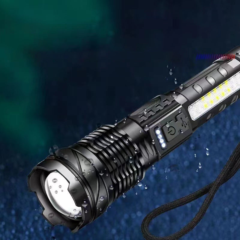 Hjemix | Langdistanse hvit laser ultra-lysstyrke lommelykt