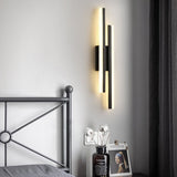Hjemix | LuxLine Moderne LED Vegglampe | Minimalistisk Design | Jern & Akryl | Dimmbar Lys