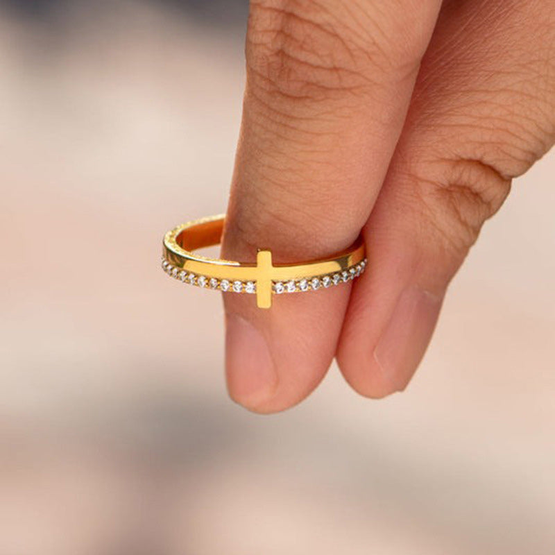 Hjemix | Never Quit Cross Ring