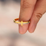 Hjemix | Never Quit Cross Ring