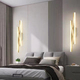 Hjemix | LuxLine Moderne LED Vegglampe | Minimalistisk Design | Jern & Akryl | Dimmbar Lys