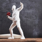 Hjemix | Banksy Blomst Opprører Ornament