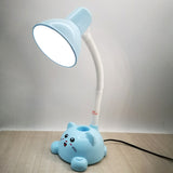 Hjemix | Moderne Tegneserie Katt Student Øyepleie LED Skrivebordslampe