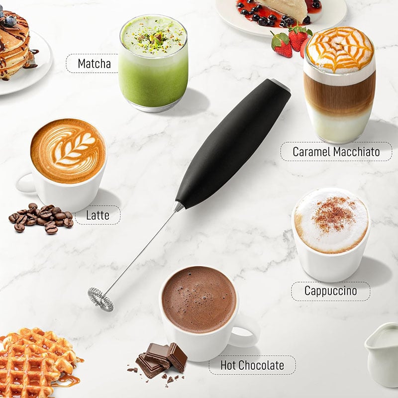 Hjemix | Sterk melkeskummer med stativ