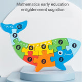 Hjemix | Barn Læring 3D Trepuslespill