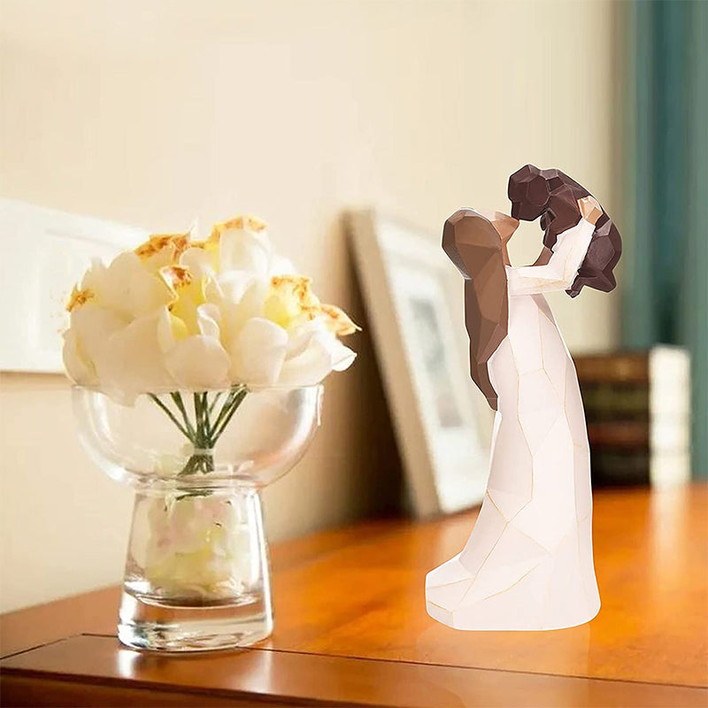 Hjemix | Engelen av vennskap hund monument figur figurine