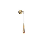 Hjemix | LumeTear Luksus LED Vegglampe | Tåreformet Design | Dimbar | For Soverom & Stue