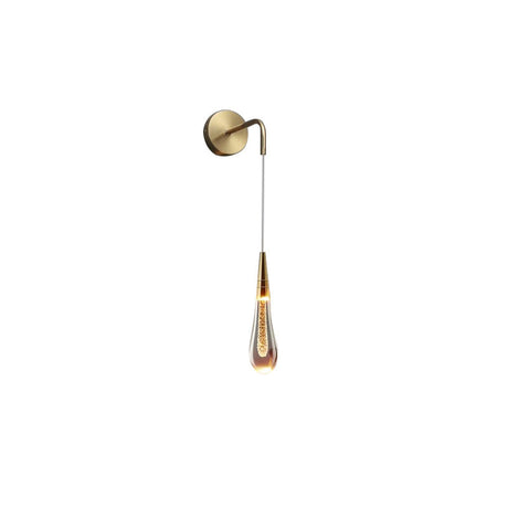 Hjemix | LumeTear Luksus LED Vegglampe | Tåreformet Design | Dimbar | For Soverom & Stue