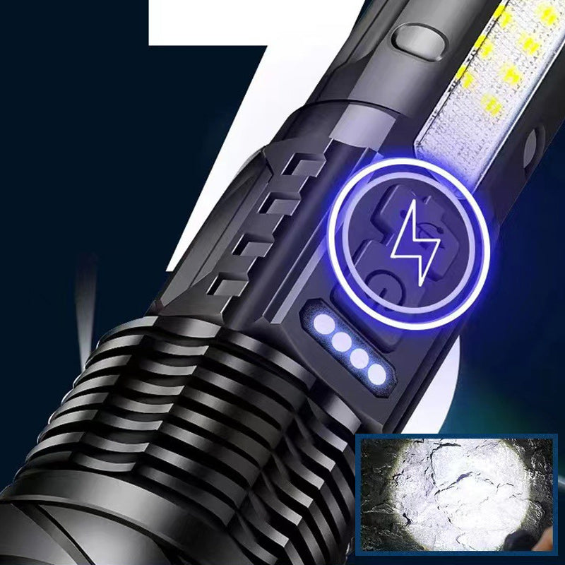Hjemix | Langdistanse hvit laser ultra-lysstyrke lommelykt