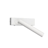 Hjemix | LumeFocus Rek rektangulær LED Vegglampe | Justerbar Vinkel | Minimalistisk Design | Leselampe | Varmt Lys