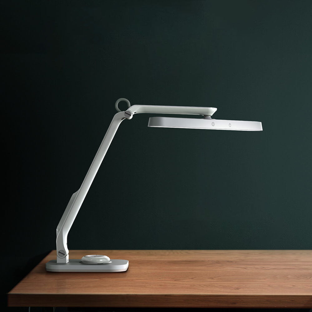 Hjemix | Moderne Student Øyevern USB-lading Folding LED Skrivebordslampe