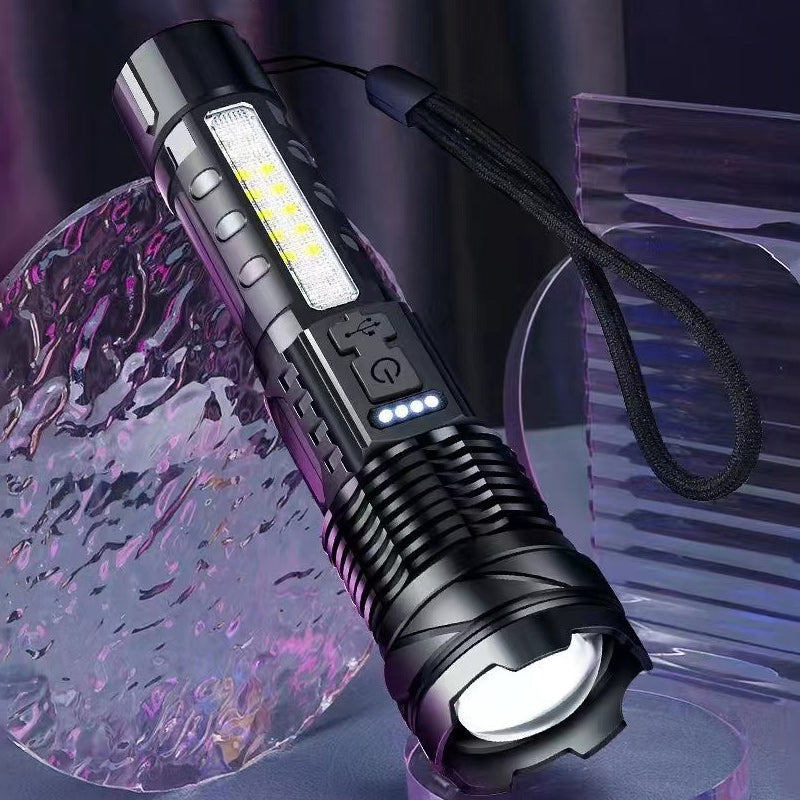 Hjemix | Langdistanse hvit laser ultra-lysstyrke lommelykt