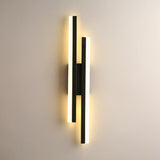 Hjemix | LuxLine Moderne LED Vegglampe | Minimalistisk Design | Jern & Akryl | Dimmbar Lys