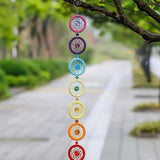 Hjemix | Chakra Dreamcatcher Rainbow Yoga Wall Decoration
