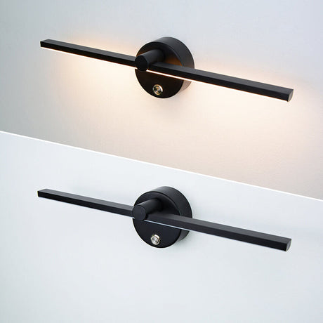 Hjemix | Nordisk Minimalist Aluminium Lang Stangbryter LED Speil Vegglampe