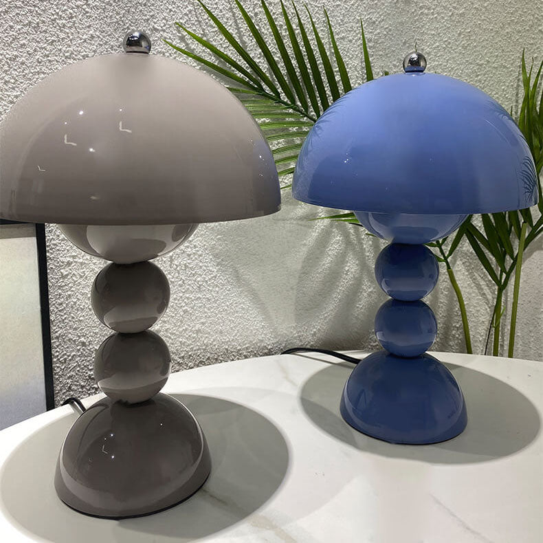 Hjemix | Moderne Luksus Bordlampe laget av Grønn Pumpkin Keramikk med 1 Lys – Ideell for Nattstue/Stue/Soverom/Kontor