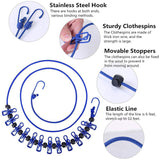 Hjemix | Bærbar elastisk reisekjole stativ