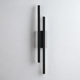 Hjemix | LuxLine Moderne LED Vegglampe | Minimalistisk Design | Jern & Akryl | Dimmbar Lys