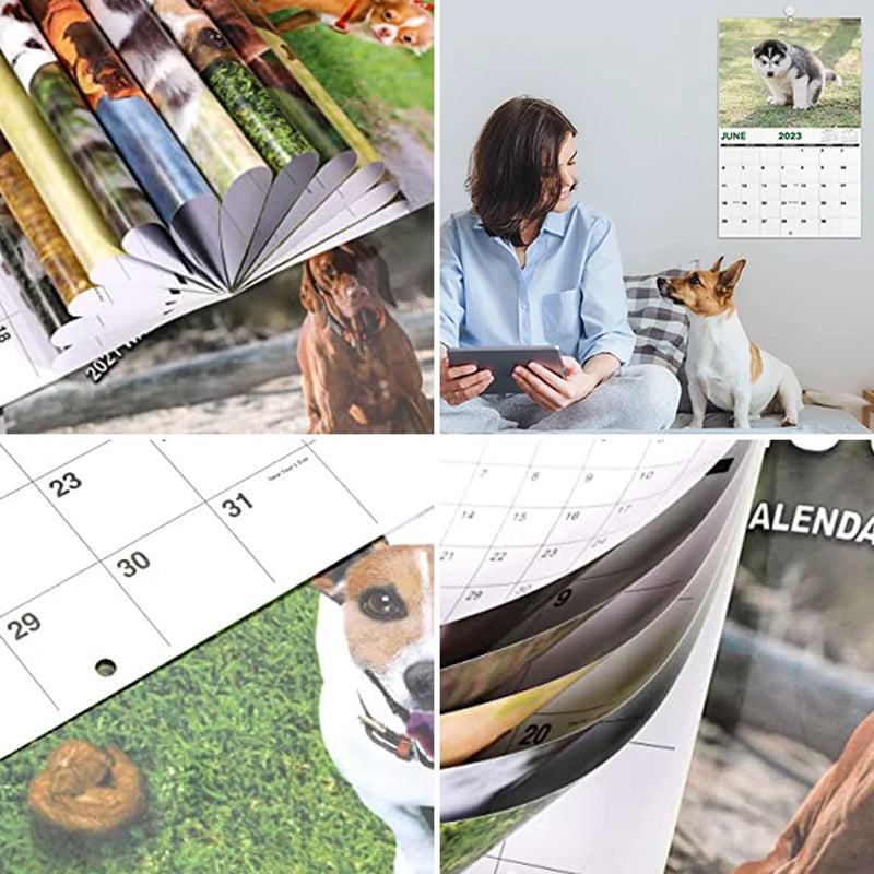 Hjemix | Poopende Hunder Hundekalender