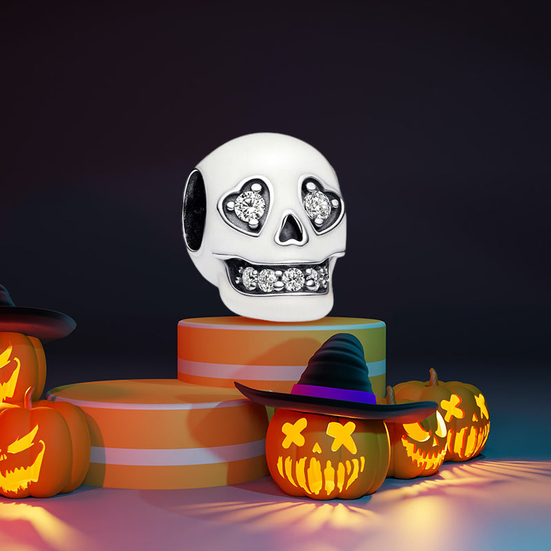 Hjemix | Skinner Glitter Hodeskalle Pendel