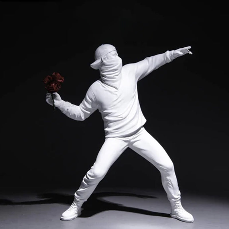 Hjemix | Banksy Flower Rioter Ornament