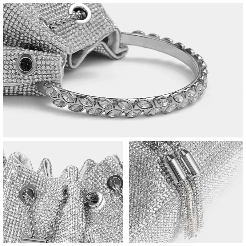 Hjemix | Diamant Snøre bøtteveske