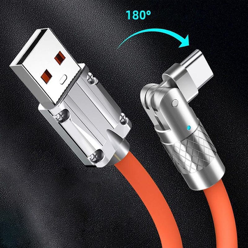 Hjemix | 180° roterbar hurtigladekabel