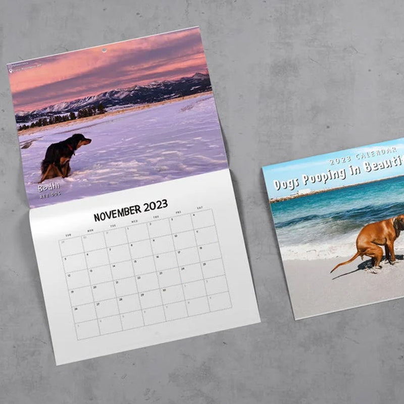 Hjemix | Poopende Hunder Hundekalender