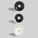 Hjemix | Origo Minimalistisk LED Taklampe - Justerbar Rund Innfelt Lampe