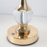 Hjemix | Moderne Kreativ Ananas Metall Akryl USB LED Bordlampe for Soverom