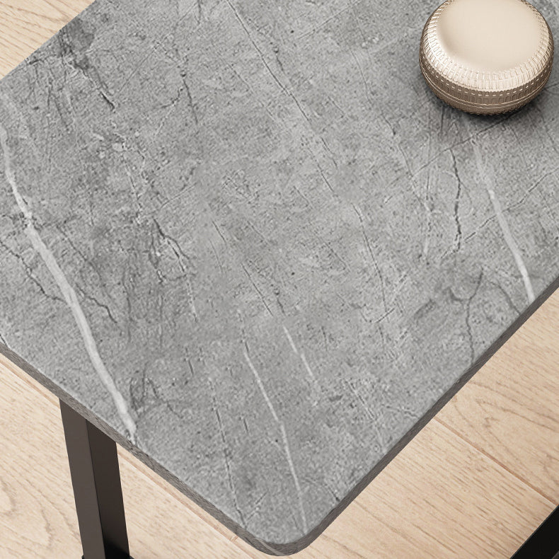 Hjemix | ModernoCurve C-Side Table | MDF tabletop | Moderne design | Plassbesparende | Perfekt for stue og soverom