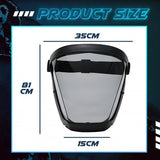 Hjemix | Full ansiktsbeskyttelse industriell maske for plantevernmidler sprøyting